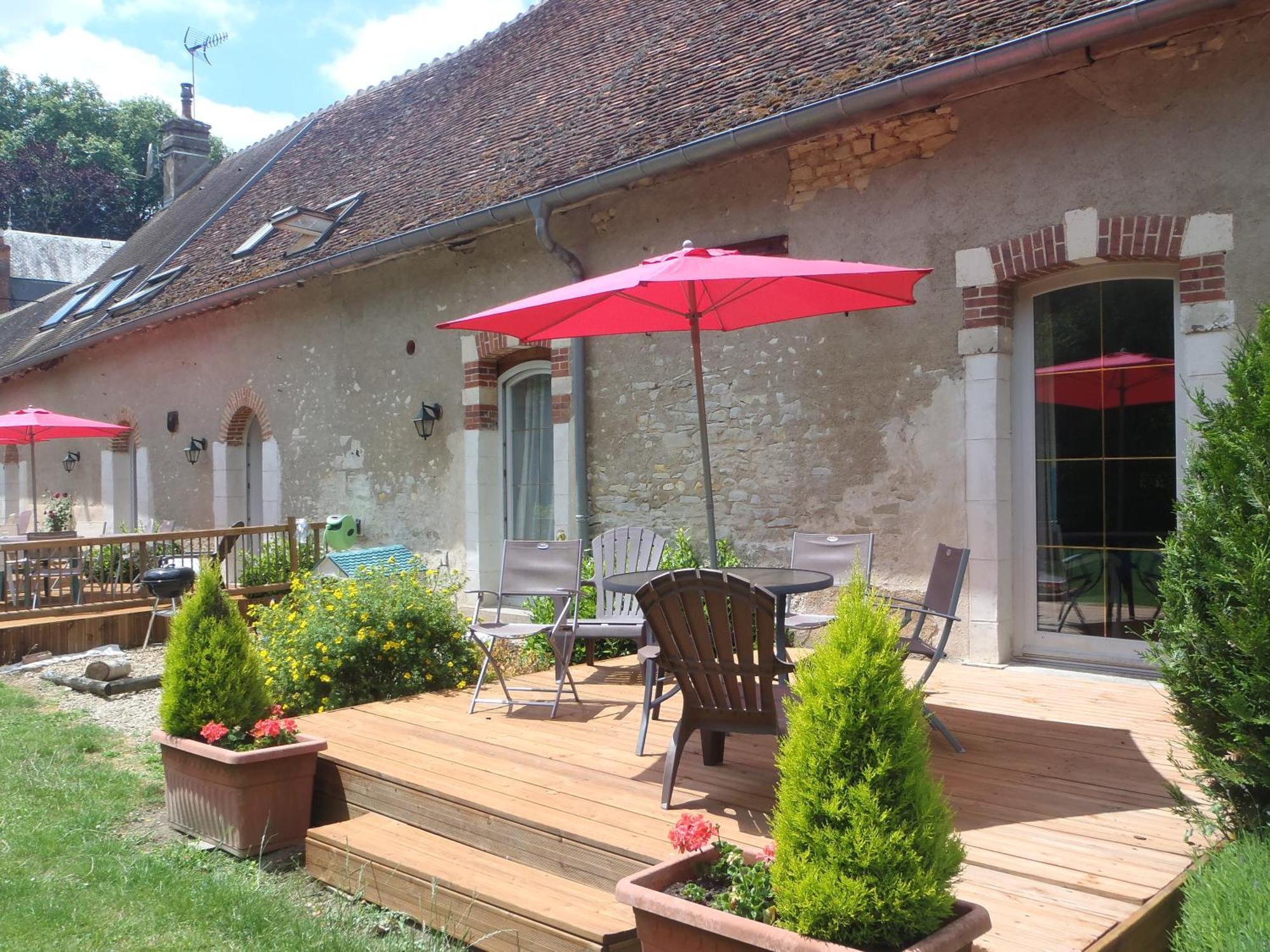 Saint-Germain-du-Puy Chambres D'Hotes Du Domaine De Jacquelin חדר תמונה
